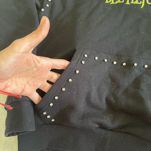 Forever 21 X Beetlejuice Rhinestone Hoodie - Picture 6 of 8